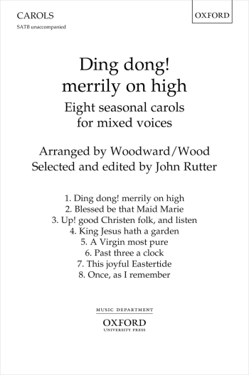 Ding dong! Merrily on high for SATB unaccompanied (OUP) Digital Edition