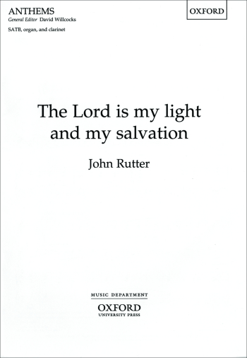 Rutter: The Lord is my light and my salvation for SATB  (OUP) Digital Edition