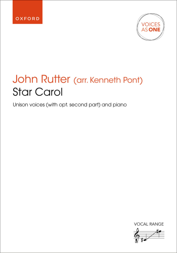 Rutter: Star Carol: Vocal: Unison & Piano (Kenneth Pont) (OUP) Digital Edition