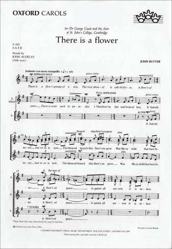 Rutter: There is a flower for SATB unaccompanied (OUP) Digital Edition