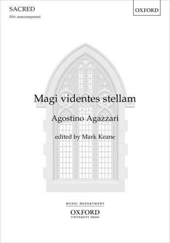 Agazzari: Magi videntes stellam DSM for SSA unaccompanied. (OUP) Digital Edition