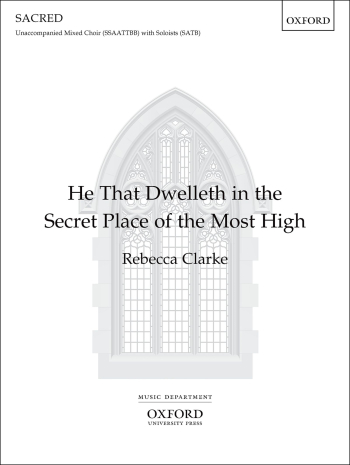 He that dwelleth in the secret place of the Most High for SSAATTBB  (OUP) Digital Edition
