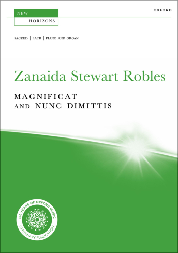 Robles: Magnificat and Nunc Dimittis for SATB with piano and organ (OUP) Digital Edition