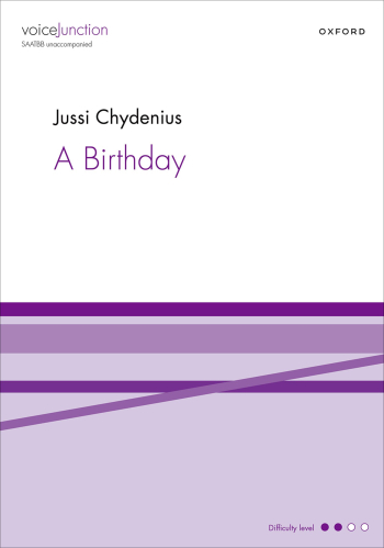 Chydenius: A Birthday for SAATBB unaccompanied (OUP DIGITAL)