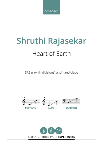 Rajasekar: Heart of Earth for SABar and hand-claps  (OUP DIGITAL)