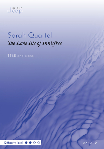 Quartel: The Lake Isle of Innisfree for TTBB and piano (Digital)