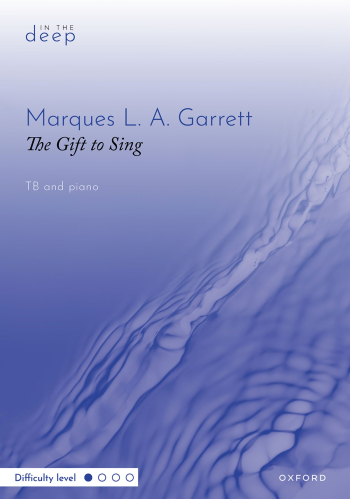 Garrett: The Gift to Sing for TB and piano (Digital)