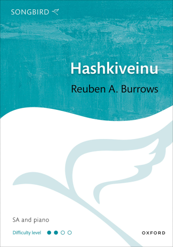 Burrows: Hashkiveinu for SA and piano