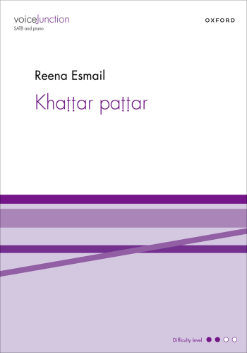 Esmail: Khattar pattar for SATB and piano