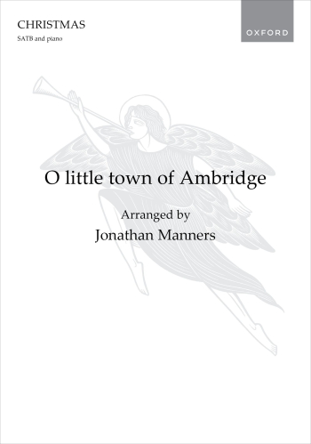 O little town of Ambridge for SATB and piano
