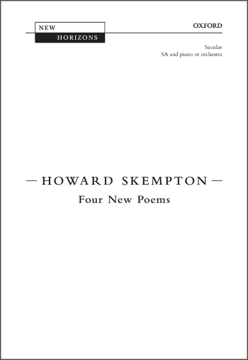 Skempton: Four New Poems for SA and piano (OUP) Digital Edition
