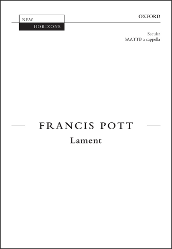 Pott: Lament: SAATTB unaccompanied (OUP)