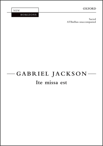 Jackson: Ite Missa Est for ATBarB unaccompanied (OUP) Digital Edition
