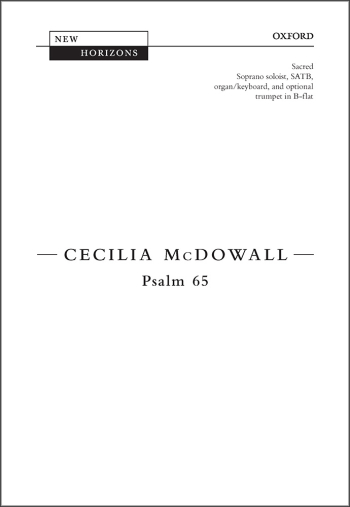 McDowall: Psalm 65 for soprano solo, SATB  (OUP) Digital Edition