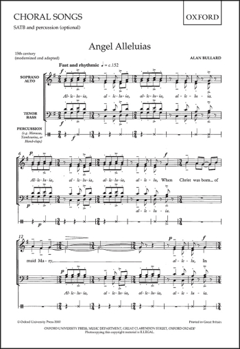 Bullard: Angel Alleluias: Vocal SATB (OUP)