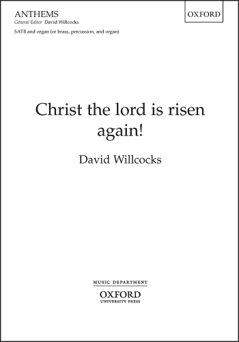 Willcocks-christ The Lord Is Risen Again-vocal-satb (OUP) Digital Edition
