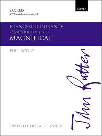 Durante: Magnificat: SATB & chamber ensemble: Full score (OUP DIGITAL)