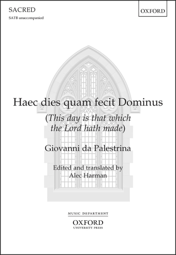 Palestrina: Haec dies quam fecit Dominus for SATB unaccompanied (OUP DIGITAL)