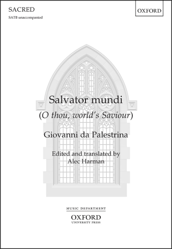 Palestrina: Salvator mundi for SATB unaccompanied (OUP DIGITAL)