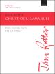 Rutter: Christ our Emmanuel for SATB and instrumental trio (OUP DIGITAL)