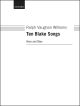Vaughan Williams: Ten Blake Songs for voice and oboe (OUP DIGITAL)
