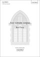 Parry: Ave verum corpus: SATB (OUP) Digital Edition
