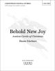 Kirchner: Behold New Joy: Vocal: SATB And Organ (OUP) Digital Edition