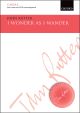 Rutter: I wonder as I wander for solo voice and SATB unaccompanied (OUP) Digital Edition