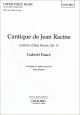 Fauré: Cantique De Jean Racine For SSAA & Organ Or Piano (OUP) Digital Edition