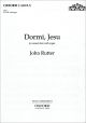 Rutter: Dormi Jesu:  Vocal SATB  (OUP) Digital Edition