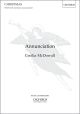 McDowall: Annunciation for SATB (with divisions) unaccompanied (OUP) Digital Edition