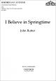 Rutter: I Believe In Springtime: Vocal SATB (OUP) Digital Edition