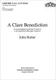 Rutter: A Clare Benediction: Vocal SATB (OUP) Digital Edition