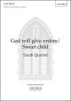 Quartel: God will give orders/Sweet Child for SATB, piano, djembe, and cello (OUP) Digital Edition
