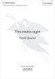 Quartel: This Endris Night Vocal SATB (OUP)
