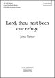 Rutter: Lord, thou hast been our refuge for SATB choir, solo trumpet,  (OUP) Digital Edition