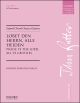 Bach: Lobet den Herrn, alle Heiden (Praise ye the Lord, all ye Gentiles) SATB  (OUP) Digital Edition