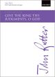 Rutter: Give the king thy judgments, O God for SATB, (OUP) Digital Edition
