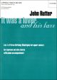 Rutter: It Was A Lover & His Lass Vocal SA (OUP) Digital Edition