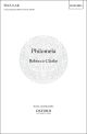 Philomela for unaccompanied SATB (OUP) Digital Edition