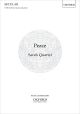 Quartel: Peace for SATB (with divisions) and piano (OUP) Digital Edition