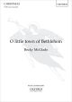McGlade: O little town of Bethlehem for SATB choir unaccompanied (OUP DIGITAL)