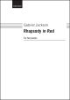 Jackson: Rhapsody in Red for two pianos (OUP) Digital Edition