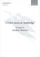O little town of Ambridge for SATB and piano