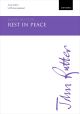 Rutter: Rest In Peace For SATB Unaccompanied
