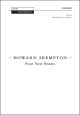 Skempton: Four New Poems for SA and piano (OUP) Digital Edition