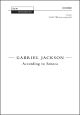 Jackson: According to Seneca for SATB (with divisions) unaccompanied (OUP) Digital Edition