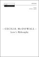 McDowall: Love's Philosophy for SATB unaccompanied (OUP) Digital Edition