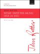 Rutter: What sweeter music for SSA or SSS and organ or strings (OUP DIGITAL)