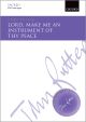 Lord, make me an instrument of thy peace for SATB and organ  (OUP DIGITAL)